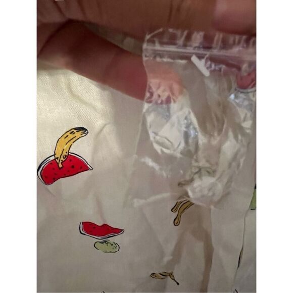 ModCloth Pack a Picnic tie front linen shirt NWT - Picture 7 of 10